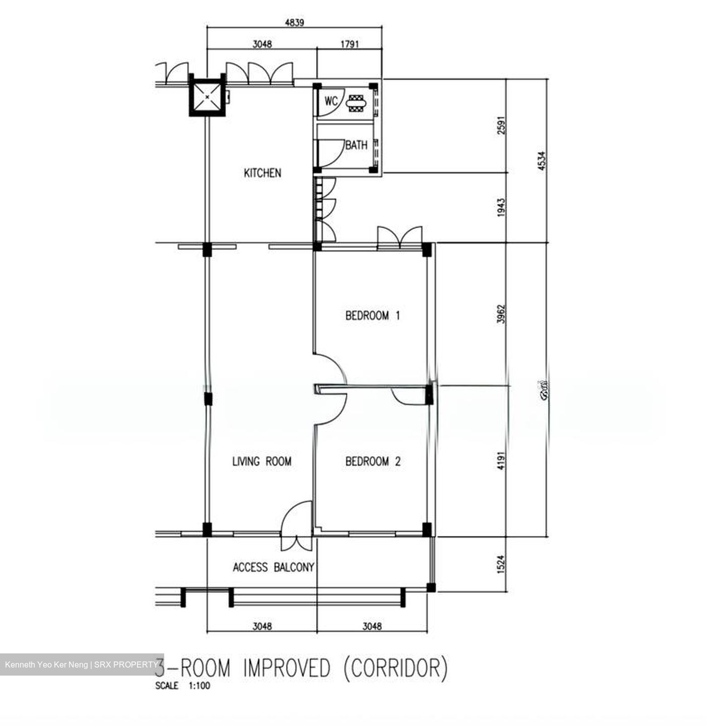 Blk 5 Changi Village Road (D17), HDB 3 Rooms #565286811